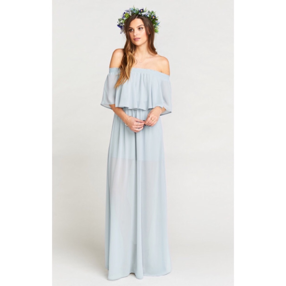 NWOT show me your mumu hacienda steel blue